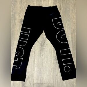 Nike crop tights, high waisted